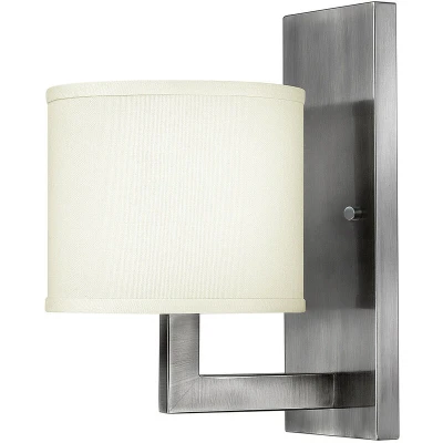 Image of Hampton 1 Light Indoor Wall Antique Nickel, E27
