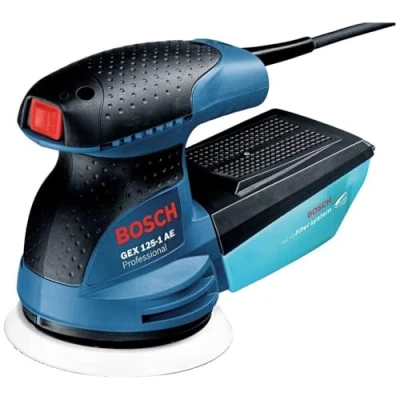 Image of Bosch Professional GEX 125 1 AE random orbital sander (125 mm sanding pad, 250 W)