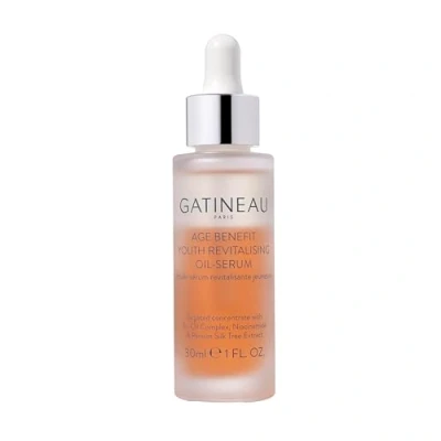 Image of Gatineau Age Benefit Youth Revitalizing Oil Serum for Face, Anti Ageing Lines &amp; Wrinkles, Hydrating Brightening (30ml)