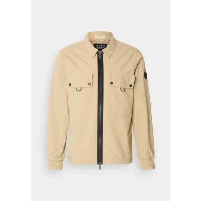 Image of Scotch &amp; Soda Zipped Utility Jacket Summer jacket, Men&#039;s, Size: Large, Seastone