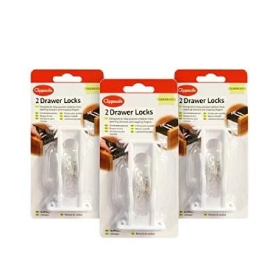 Image of Clippasafe Drawer Locks Pack Of 6