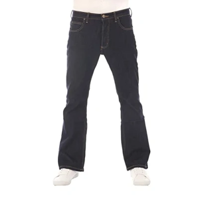 Image of Lee Men&#039;s Jeans Bootcut Denver Trousers Blue Men Cotton Stretch Denim W30 W31 W32 W33 W34 W36 W38 W40 W42 W44 W46, Rinse (Lss1sj363), 36 W/34 L