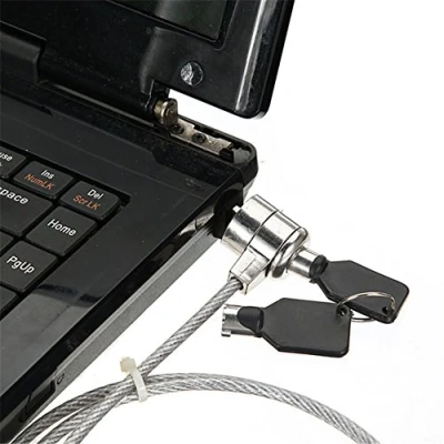 Image of Homy Notebook Lock and Security Cable, Theft Deterrent, Laptop Universal Combination for Desktops, Laptops Projectors
