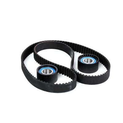 Image of 130284019R, 5001001272, 7701035242, 7701040204, 7701043483 Timing belt kit SKF VKMA 02383 152 with rounded tooth profile