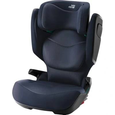 Image of BRITAX RÖMER Child Car Seat KIDFIX PRO M, for Children from 100 150 cm (i Size) with and Without ISOFIX, 35 12 Years, Night Blue Style