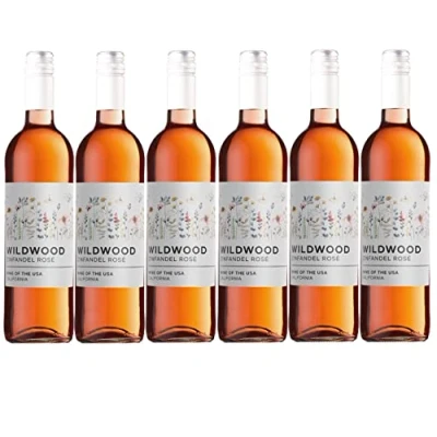 Image of Wildwood Zinfandel Rose Wine, 75 cl, Case of 6