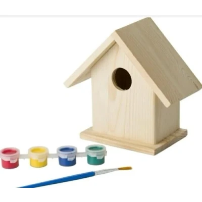 Image of Garden Mile Paint your own bird house wild make craft