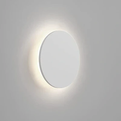 Image of Eclipse LED Indoor Small Wall Light Plaster