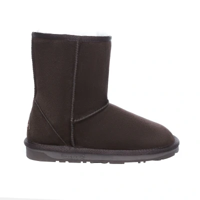Image of EVERAU WOMEN Parrot Short Classic Boots, Chocolate, UK 8/UK MEN 8
