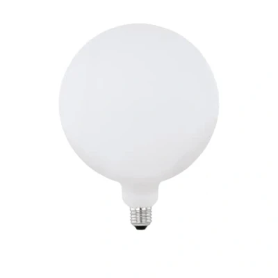 Image of Eglo LED light bulb, extra large opaque globe, 4.5 watts (equivalent to 40 watts), 470 lumen, warm white, G200, Edison, Ø 8&#039;&#039;