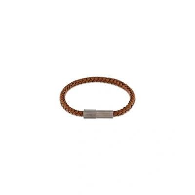 Image of Calvin Klein Industrial Facets Bracelet, Men&#039;s, Size: One Size, Brown