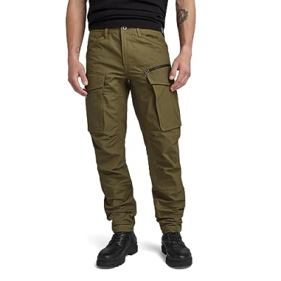 Image of G Star Men&#039;s Rovic Zip 3D Regular Tapered Pants, Green (dark olive D02190 D213 C744), 30W / 30L