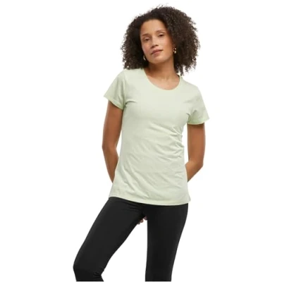 Image of Build Your Brand Women&#039;s Ladies Basic Tee T Shirt, Lightmint, S