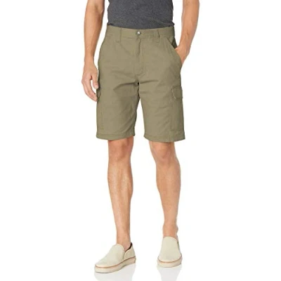 Image of Wrangler Authentics Men&#039;s Classic Cargo Short, Military Ripstop, 32