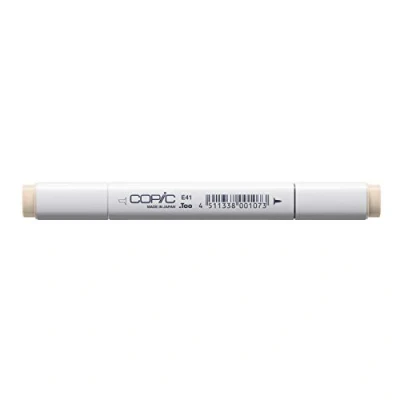Image of Copic Classic Coloured Marker Pen (E 41) Pearl White, For Art &amp; Crafts, Colouring, Graphics, Highlighter, Design, Anime, Professional Beginners, Supplies Colouring Books