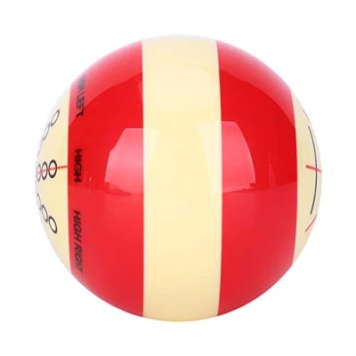 Image of RiToEasysports Billiard Cue Ball,Snooker Ball 52MM Resin Wear Resistant Training Pool Snooker Practice Assist Accessory Billiards Cosmetic Supplies Competitive Movement