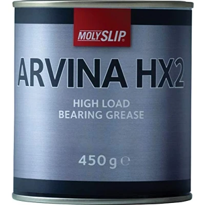 Image of Molyslip ARVINA HX2 High Load Bearing Grease 450g Tin Performance Anti Corrosion Temp to 140C