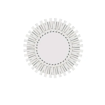Image of Milton Manor Sunburst Round circular Wall mirror 91cm x