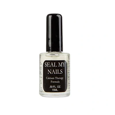 Image of Dimples Seal My Nails Nail Strengthener Strengthening Treatment For Weak With Calcium Base &amp; Top Coat 15Ml