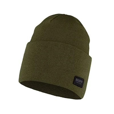 Image of Buff Knitted Beanie Niels Camouflage Unisex One Size