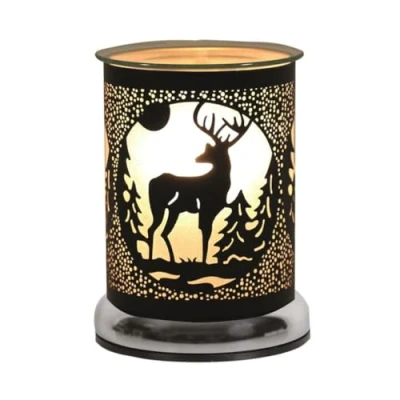 Image of Aroma Black Stag Cylinder Electric Wax Melt Warmer