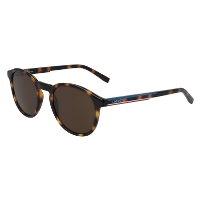 Image of Lacoste Unisex Sunglasses, Size: 50, Havana