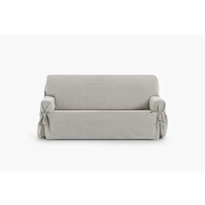 Image of Eysa Sofa Cover, Cotton, Vison, 140 180cm, 2 SEATERS F6291611