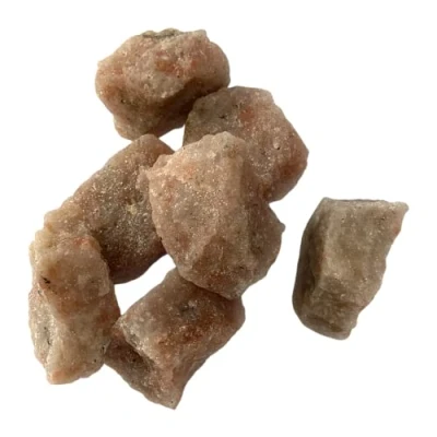 Image of VIE Naturals Raw Rough Cut Crystals Pack, 1kg, Sunstone