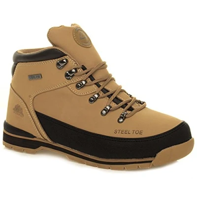 Image of Groundwork Gr77, Unisex Adults&#039; Safety Boots, Honey, 12 UK (46 EU)