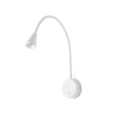 Image of Bel LED Indoor Wall Light Reading Lamp White