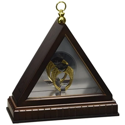 Image of The Noble Collection Harry Potter Horcrux Ring Metal Replica with Collector&#039;s Display Case Officially Licensed Film Set Movie Props Replicas Gifts