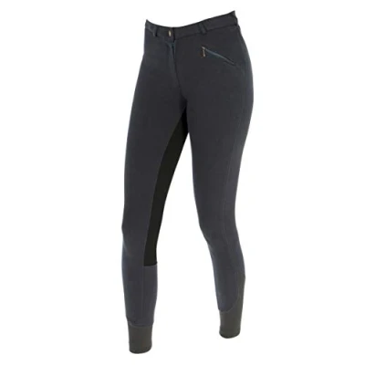 Image of Kerbl Covalliero Economic Children&#039;s Riding Breeches, Blue, Size 134