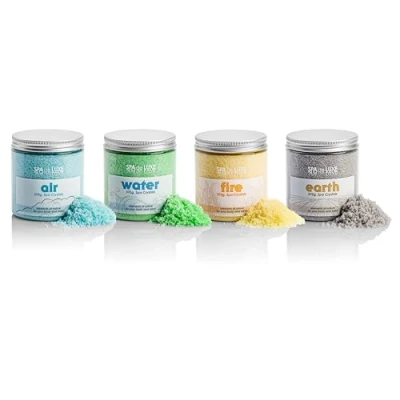 Image of Aquafinesse Hot Tub Spa Fragrances Earth Air Fire Water Each 370g Aromatherapy