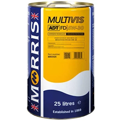 Image of Morris Lubricants Multivis ADT FD 5W 30 25 litres