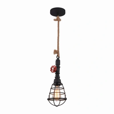 Image of Näve Pendant light in an industrial design, black