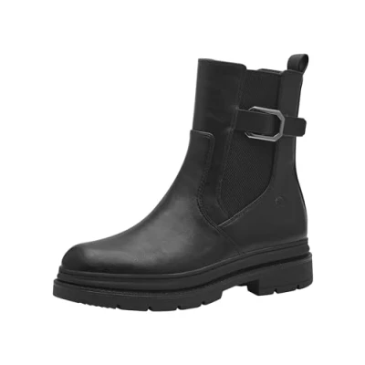 Image of Tamaris Women&#039; 1 25828 43 Chelsea Boot, Black, 6.5 UK