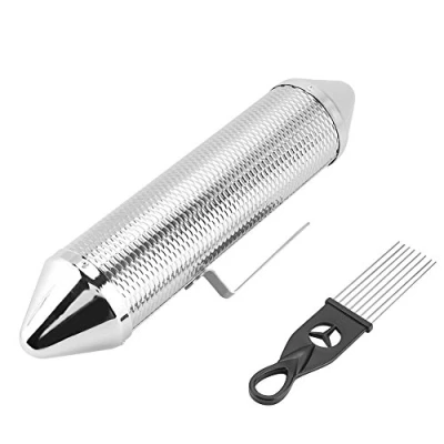 Image of Stainless Steel Guiro, Durable Guiro with ScraperMusical Percussion Instrument Scraper
