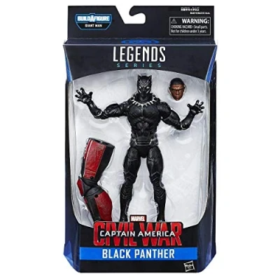 Image of Marvel 6 Inch Legends Series Black Panther Figure