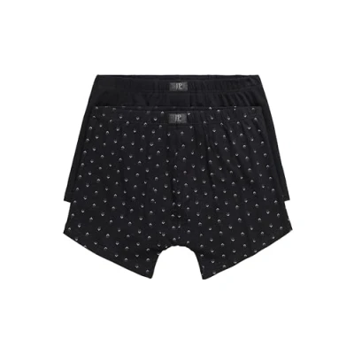 Image of JP 1880 Menswear Big &amp; Tall Plus Size L 8XL Mid Pants FLEXNAMIC®, Oeko TEX, 2 Pack, Underpants Black X Large 824074100 XL