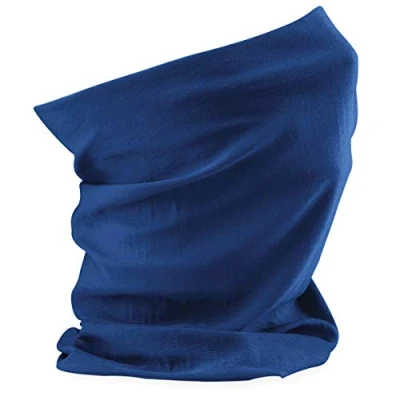 Image of ASVP Shop Headband Bandana Outdoors Headwear Scarf Bandanna Wide Headwrap Balaclava Tube Mask Multifunctional (Navy)