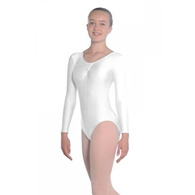 Image of Roch Valley Martene Long Sleeve Nylon/Lycra Leotard