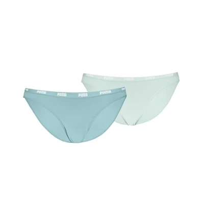 Image of Puma Women 2 PACK Briefs, Women&#039;s, Size: XL, Mint combo