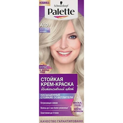 Image of Palette Intensive Color Creme A10 Ultra Ash Blond by