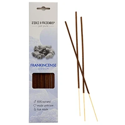 Image of Jiri and Friends Frankincense (Olibanum) Incense Sticks 100% Natural 15 Pieces Fair Trade