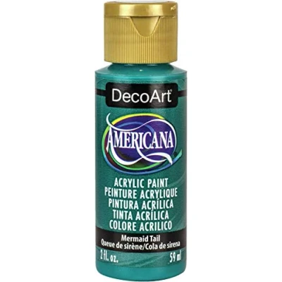 Image of DecoArt Acrylic Paint for Arts and Crafts, Mermaid Tail, One Size