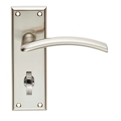 Image of Carlisle brass SEROZZETTA Trenta Lever ON Backplate Bathroom 57MM