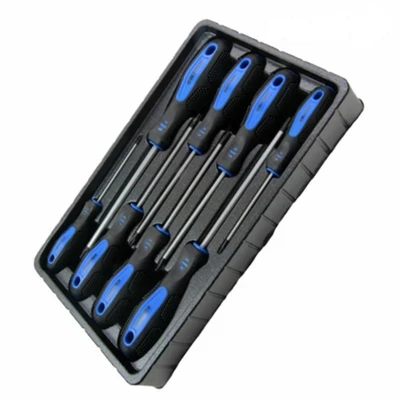 Image of US PRO 8pc Tamper Proof Torx Screwdriver Set 1608