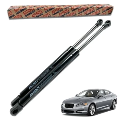 Image of AUTORCE 2 Pcs Rear Tailgate Boot Gas Struts Intended For Jaguar XF 2008 2015 Saloon Sedan Lift Support Shock Absorber System 375 (N) 347 MM 8X23406A42AC