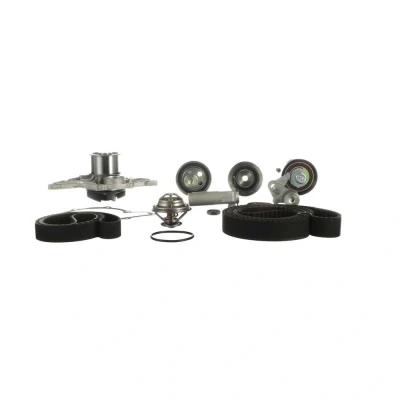 Image of 5531XS, 5557XS, T41094, T41095, T42159 water pump + Timing Belt Kit GATES KP2TH15557XS 1 with G Force Redline CVT thermostat