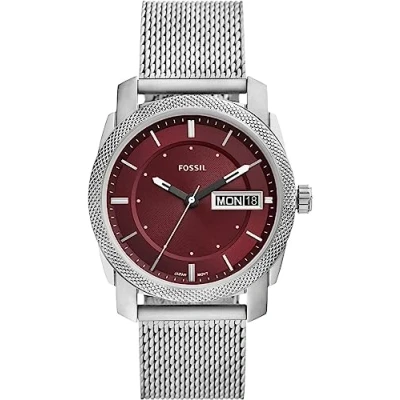 Image of Fossil Men&#039;s Analogue Quartz Watch with Stainless Steel Strap FS6014